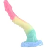 10 Inch Long Dragon Dildo Fantasy Multi-color Monster Dildo Erotic for Women Jugetes Beast Dildo Waterproof