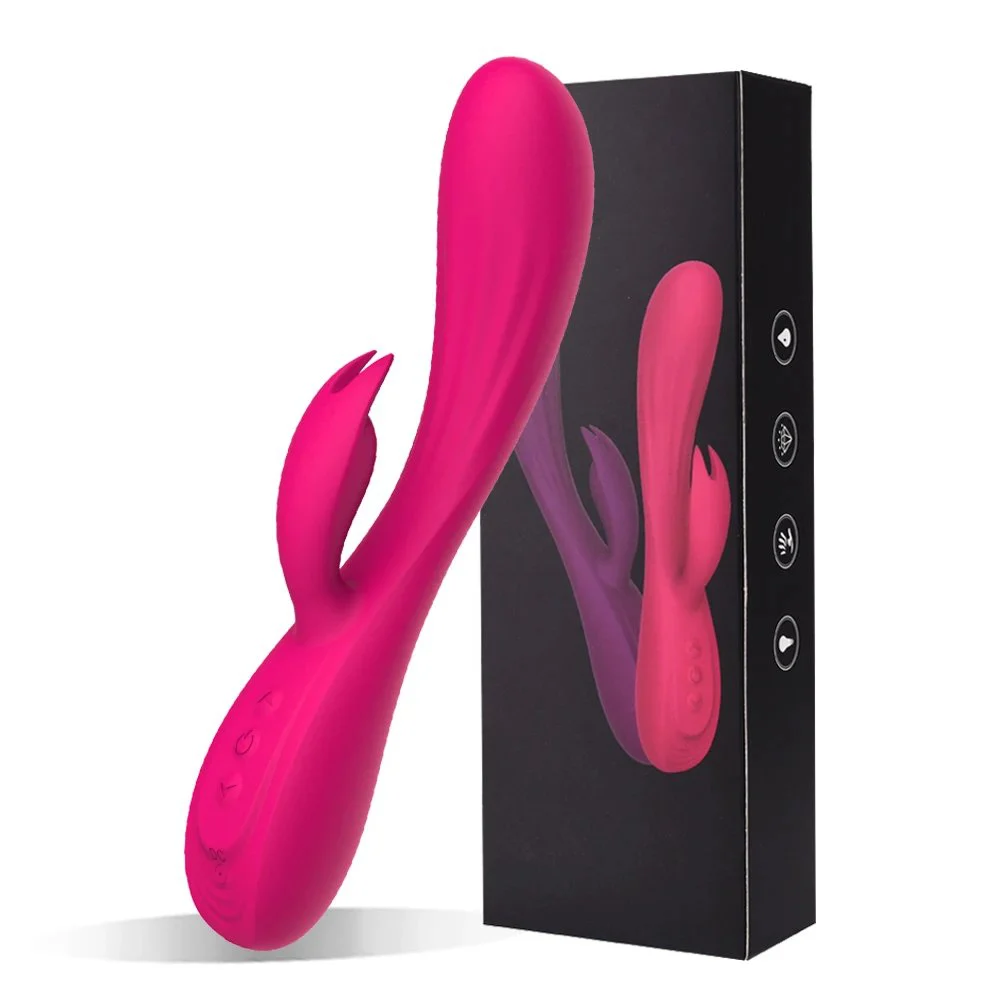 Female Masturbator Rechargeable Rabbit Vibrator Flirting Female Massager Simulation Sex Adult Products