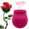 Rose Vibrator Sex Toy for Women Adult Rose Vibrator Sex Toy Clitoral Sucking Vibrator