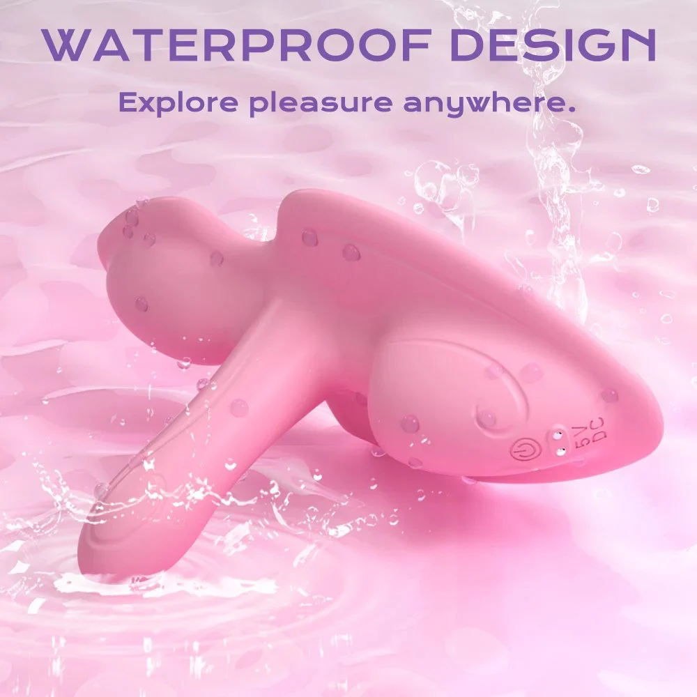 Women's Rose Vibrator Cross-Border New Adult Product Jump for Egg Anal Plug Massager Orgasm Masturbator Sex Toys