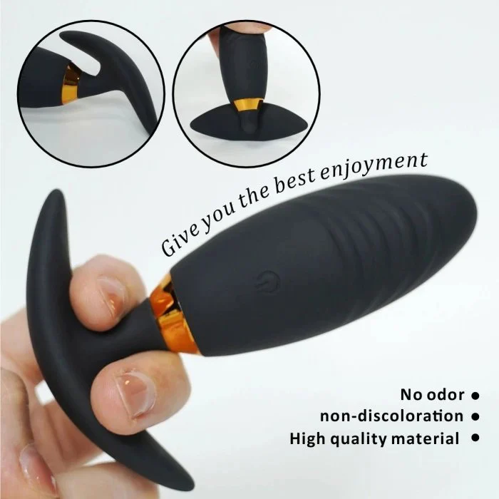 Powerful 10 Frequency Silicone Anal Vibrator APP Control Adult Sex Toys for Men and Women