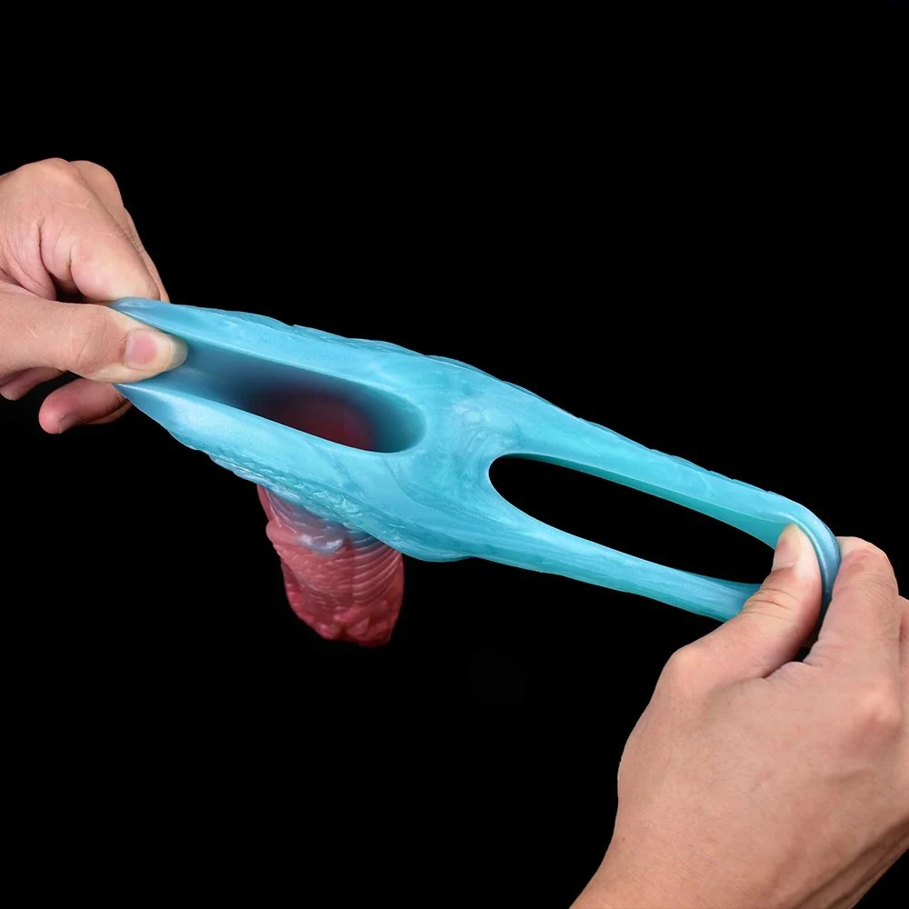 Reusable Silicone Cock Enlargement Extender Penis Sleeve Condoms Sex Toys for Men