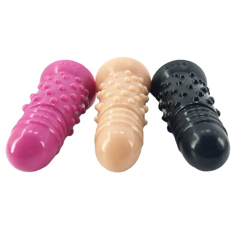 18cm 7 6.5cm Huge Thick Silicone Dildo Sex Toys Anal Butt Plug with Bumpy Dot Threaded Line for Exciting Sexual Pleasure
