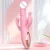 Gelance Rabbit Retractable Vibrator Three-point Vibration Sex Toys Adult for Women Vagina Vibrator