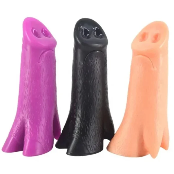 25.5cm 10 3.7cm Long Animal Horn Dildo Anal Butt Plug Sex Toys Cock Bull Dildo Anus Massager Lesbian Masturbator