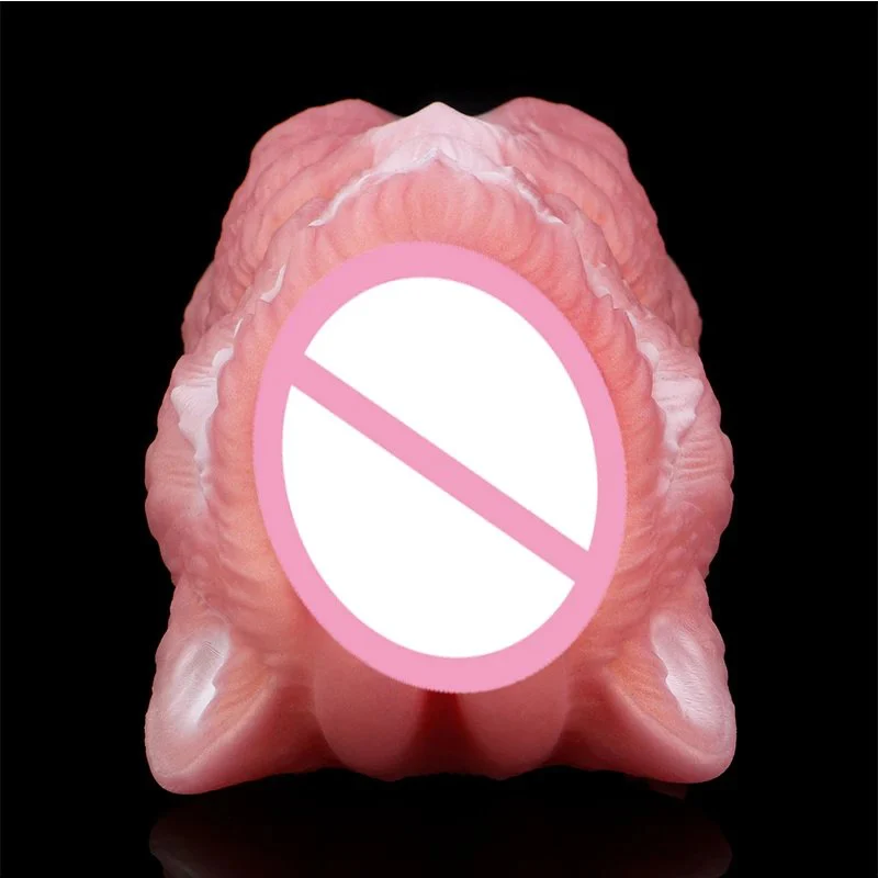 Wolf Divine Oracles Cute Style Single Channel Silicone Male Masturbator Large Pocket Realistic Feeling Adult Pleasure Toy