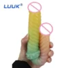 30cm Female Masturbation Real Penis Double Headed Long Sex Toys Silicone Dildo for Women