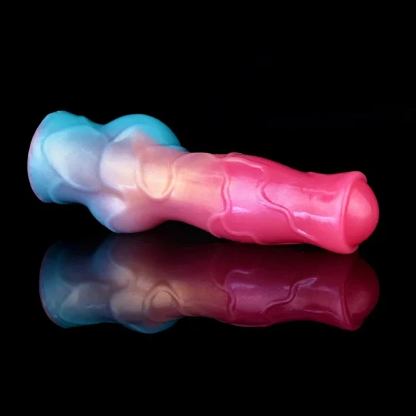 Abnormity Imitation Dog Knot Penis Sleeves Cock Set Extended Chunky Men's