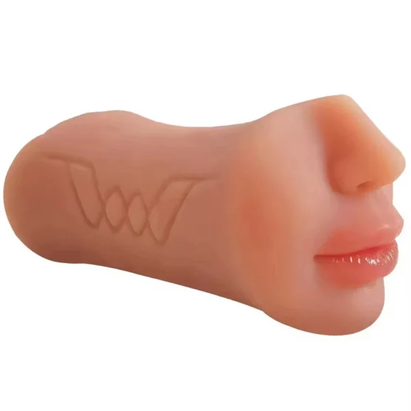 TPE Male Masturators Cup Realistic Skin Color Anal & Mouth Combination for Enhanced Sex Experience Men Sex Toys