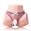 Vibration Sucking Sexy Simulation Doll Adult Sex Toys Vulva Real Masturbation Reality Vagina Big Butt Half Butt
