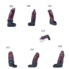 Silicone Cock Sleeves Male Sex Toy Penis Enlargement Cock Ring Sleeve Sex Toy for Men