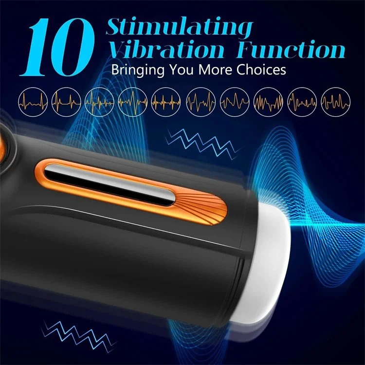 USB Telescopic Masturbator Cup Automatic Sucking Masturbation Cup Voice Sex Toys for Men