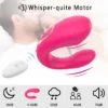 10-Mode Swan Sucking Swan Vibrator G-Spot and Clit Stimulating Metal Finger Dildo Rose Vibrator for Couples