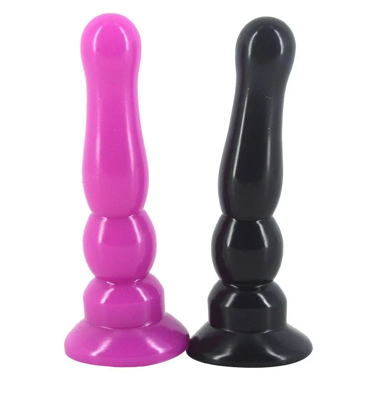 19.9CM 4.7CM Small Anal Plug Real Sensuality PVC Round Head G Spot Stimulate Butt Plug Sex Toys Anal