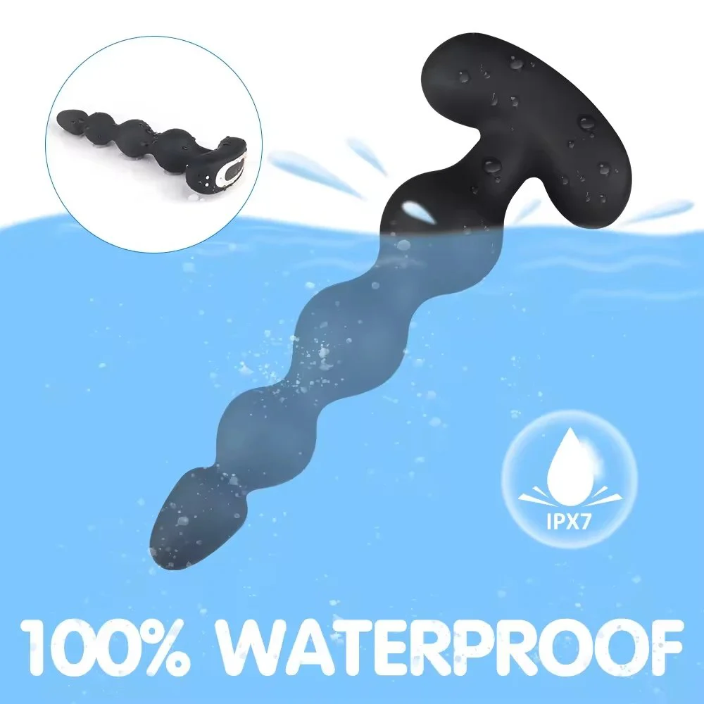 Electric Silicone Remote Vagina Vagina Sex Toy Vibrating Butt Plug Anal Beads Sex Toys for Men and Women
