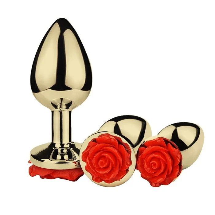 3 Size Metal Anal Plug Adult Sex Toys for Anal Games Couples
