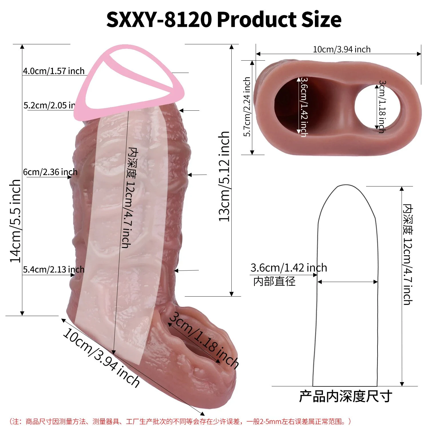 14-17cm Realistic Penis Sleeve Extender Big Cock Sleeve Male Dick Enlargement Delay Reusable Condom Men Sex Toys with Ring