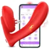 10 Frequency App Remote Control Wearable Vibrator Female Masturbation Lip-licking Clitoris Massager Sex Toys for Women