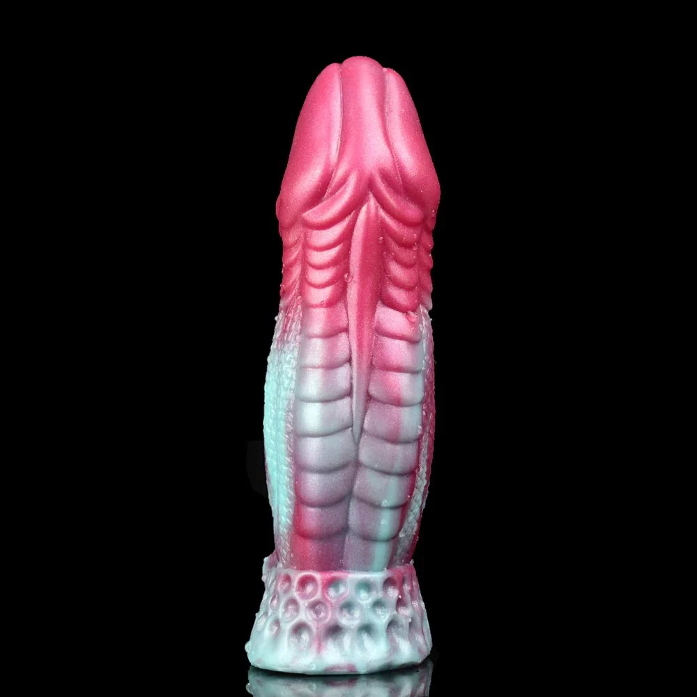 6.81 Inch Big Artificial Sex Toy Colorful Anal Plug Butt Plug Erotic Penis Silicone Sex Product for Women