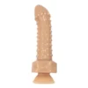 22cm 8.5 4.3cm Low Price Good Quality Silicone Dildo Bumpy Dot Anal Butt Plug Flesh Artificial Dildo Sex Toy for Men
