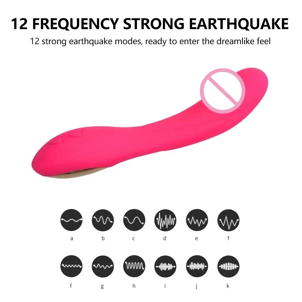 12 Speed Vibrator Sex Toy Women Remote Controlled Huge Women Dildo Vibrators in Sex Products Women