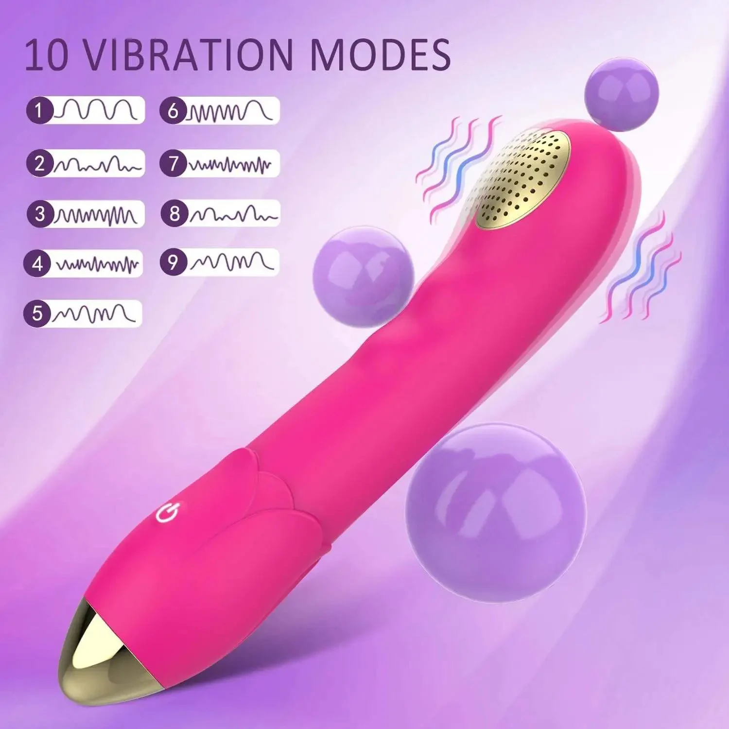 2025 New Waterproof Dildo Vibrator Squirting Vibrators G Spot Clitoral Stimulator 10 Playful Vibrating for Women Couples