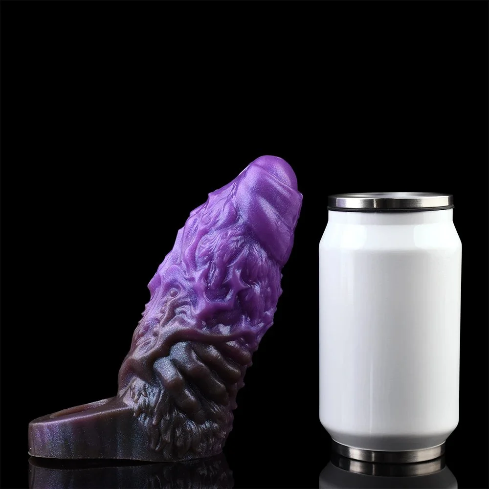 Alien Grainy Penis Sleeve 5 Inch Reusable Realistic Silicone Alien Penis Extender Sleeve Condom for Male Enlarger