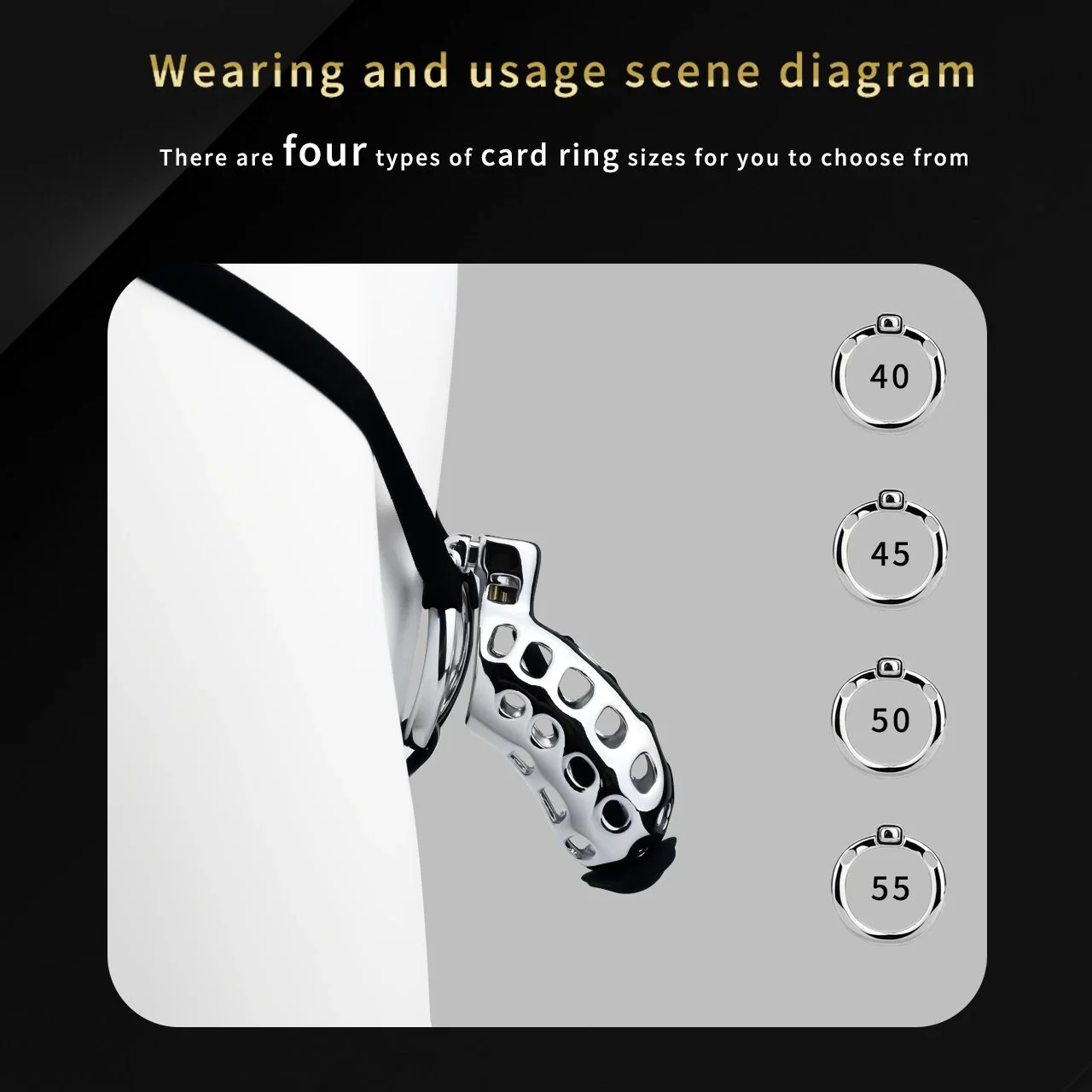 3 Color Silicone Real Clitoris Urethral Inverted Metal Male Chastity Cage BDSM Adult Game Urine Lock Cage Sissies Sex Toy
