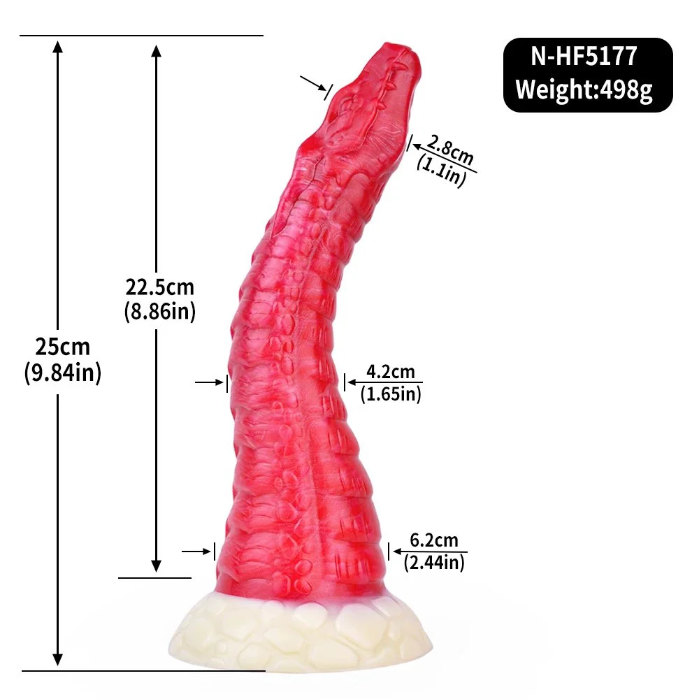 Adult Fantasy Dildo Liquid Silicone Experience Realistic, Attachable to Body Self-Contained Suction Cup Fantasy Dildo
