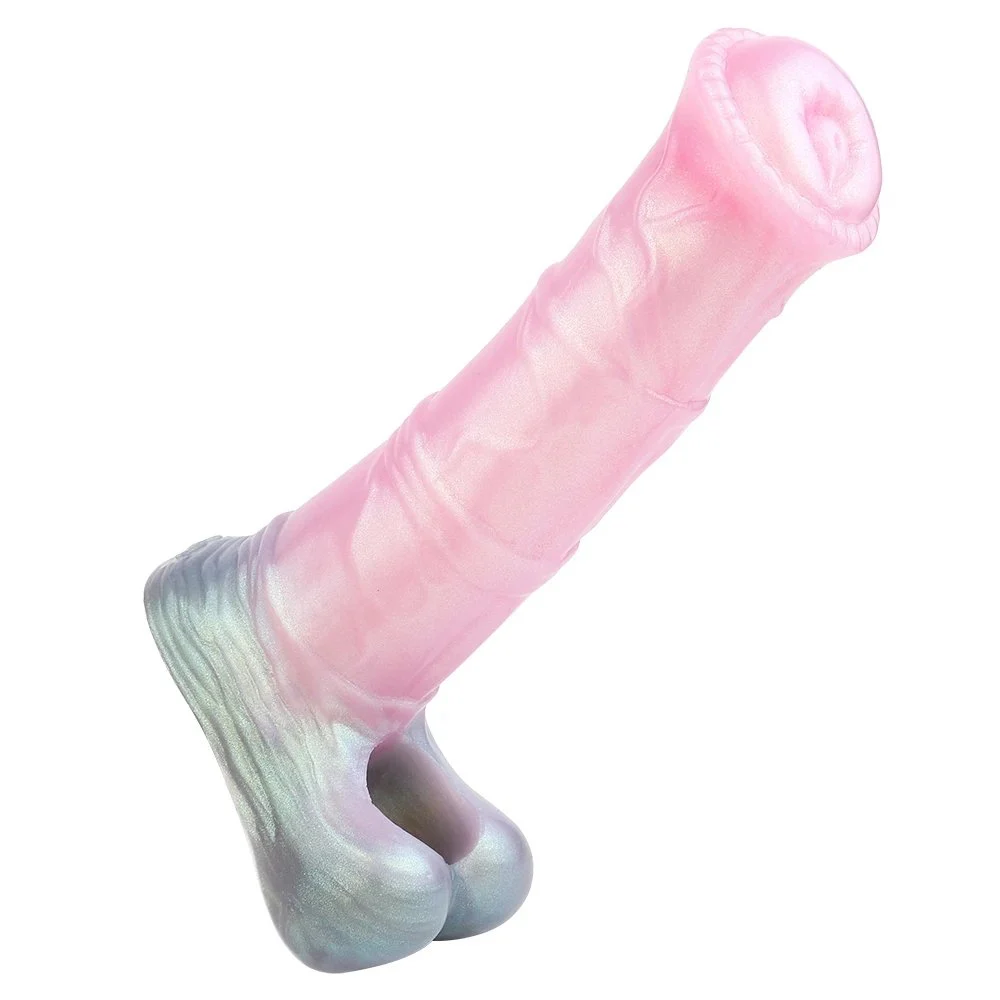 Dildo Sleeves Silicone Sex Toy Store Animal Horse Cock Sleeves Reusable Silicone Condom Penis Sleeve for Men