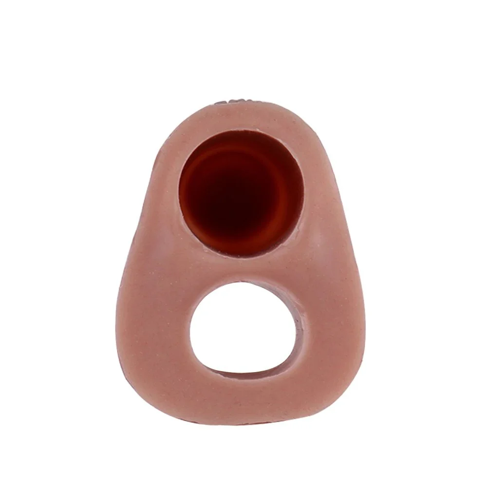 5.31inch Penis Sleeve Half Penis Enlargement Sleeve Delay Ejaculation Condoms for Men