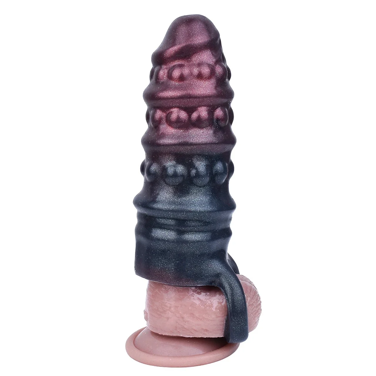 Enlargement Sex Toys Stretcher Extender Sleeve Flirting Sex Toys for Men