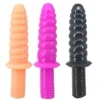 29cm Thick Spiral Plug with Handle Long Plug Dildo Anal for Women