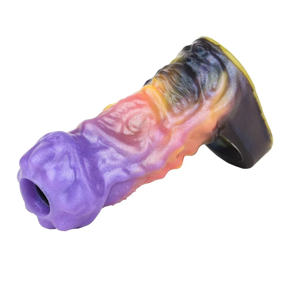 Allure Blaze Fantasy Monster Series Dildo Sleeve Safe Silicone Material Open Design Easy to Wear Male Penis Extender