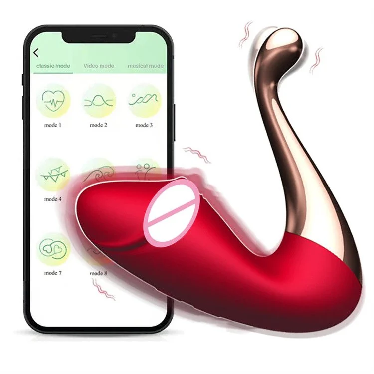 10 Modes App Controlled Wearable Panty Vibrator Swan Vibrator Sex Toys for Women