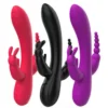 12 Vibration Patterns Handheld G-spot Anal Stimulus Rabbit Vibrators