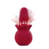 2 In1 Breast Nipple Sucking Sex Toys Dildo Vibrator for Women