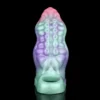 Galactic Charm Fantasy Dildo Soft Silicone Penis Enlargement Sleeve Male Penis Extender Couple Sex Toy