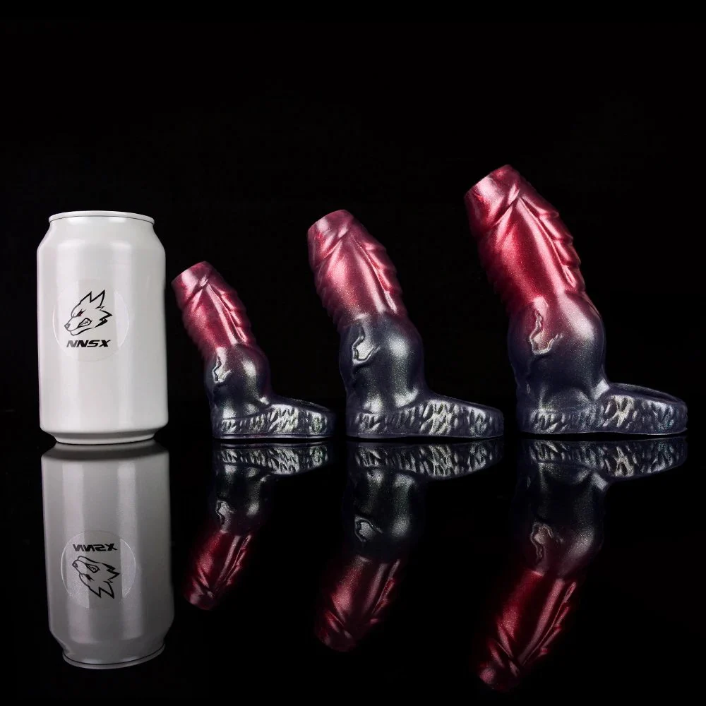 Big Knot Dog Dildo Penis Sheath Silicone Fantasy Cock Extender Sleeve Penis Monster Penis Sleeve