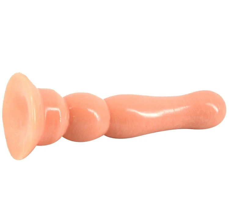 19.9CM 4.7CM Small Anal Plug Real Sensuality PVC Round Head G Spot Stimulate Butt Plug Sex Toys Anal