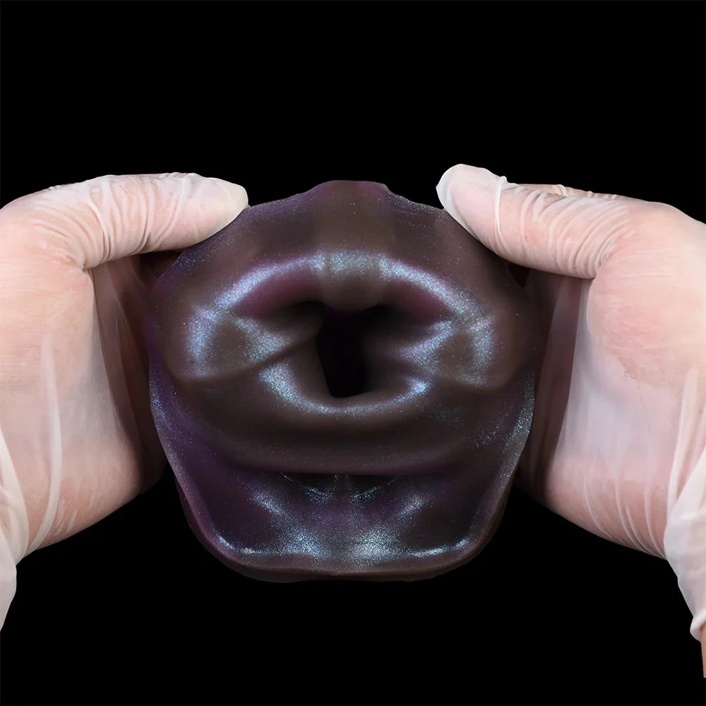 Fantasy Penis Sleeve Monster Alien Sleeve Adult Anal Realistic Sex Toy Sheath Platinum Silicone Wearable Demon with Open Head