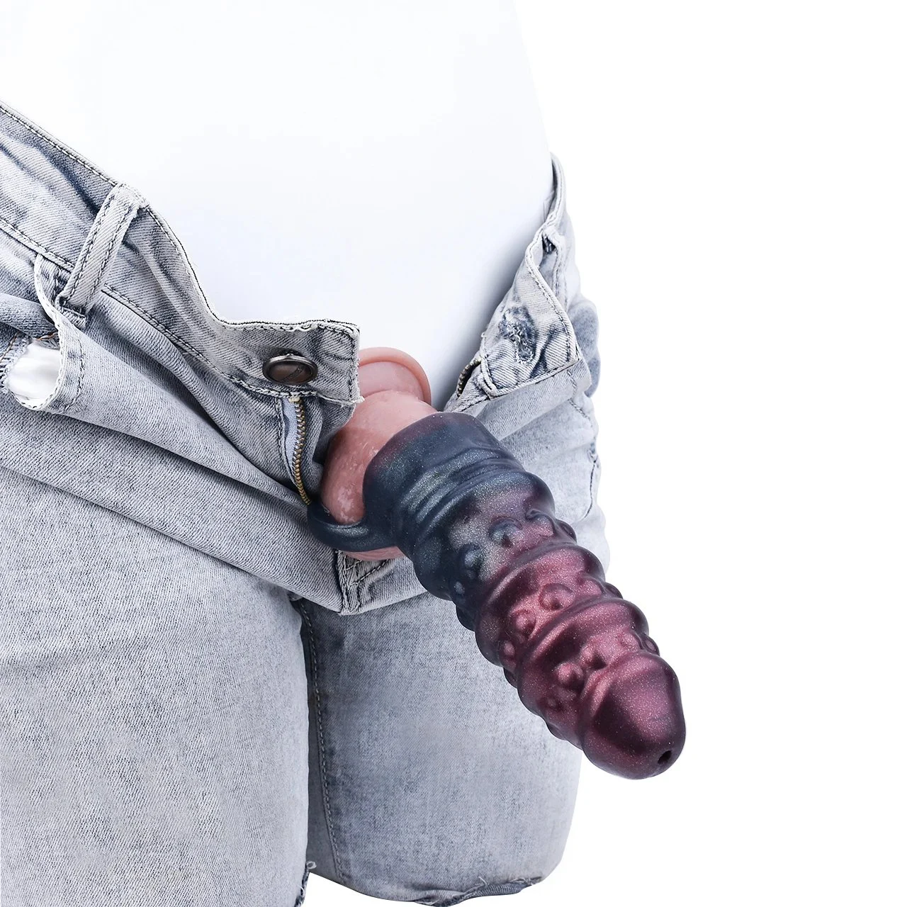 Enlargement Sex Toys Stretcher Extender Sleeve Flirting Sex Toys for Men