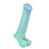 Luminous Lotus Color Realistic Penis Sleeve Extender Soft Silicone Cock Sleeve Dick Enlargement Delay Ejaculation Sex Toys