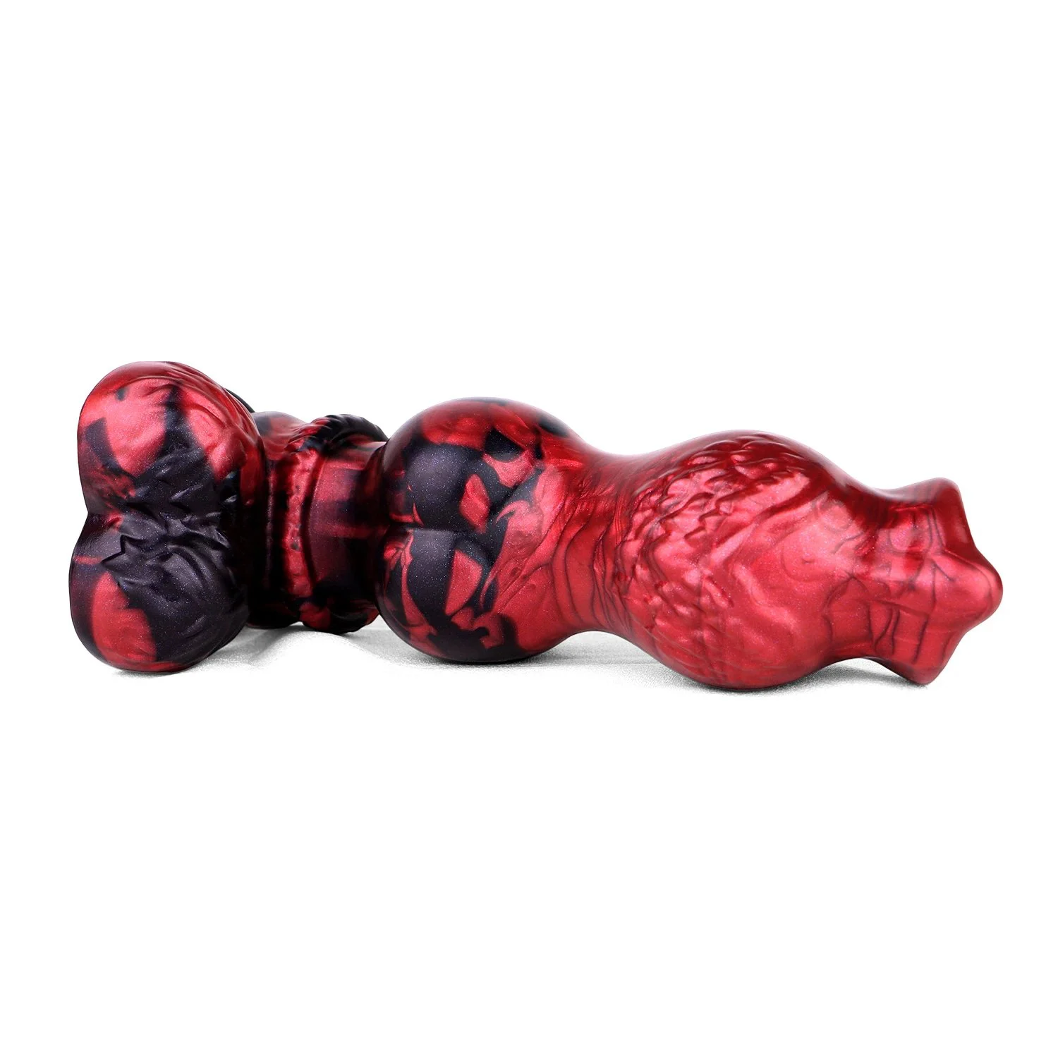 9in Realistic Dog Knot Fantasy Dildo Wolf Knotted Anal Plug Dildos with Strong Suction Cup Adult Sex Toy Anal G-Spot Stimulation