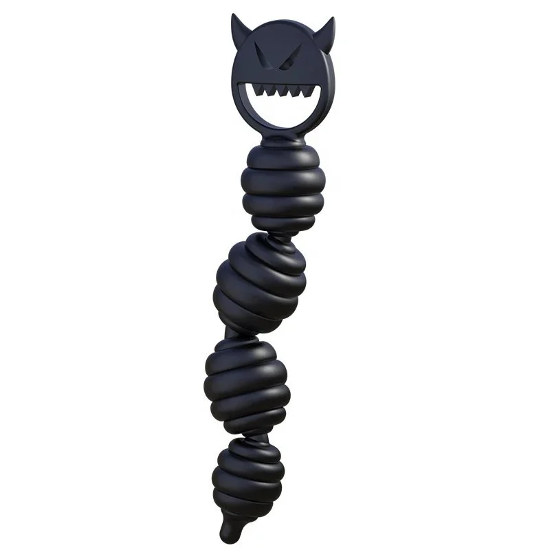 Adult Sex Toy Butt Plug with Tail Giant Anal Beads Puncher Harness Extender for Beginner