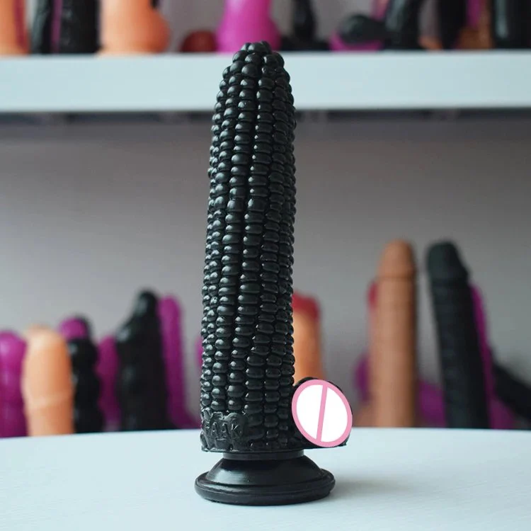 8 Total 6 Insertable 1.7 Big Self Delve Big Fruit Vegetable Anal Sex Toy Realistic Corn Cob Dildo for Anal Stimulation