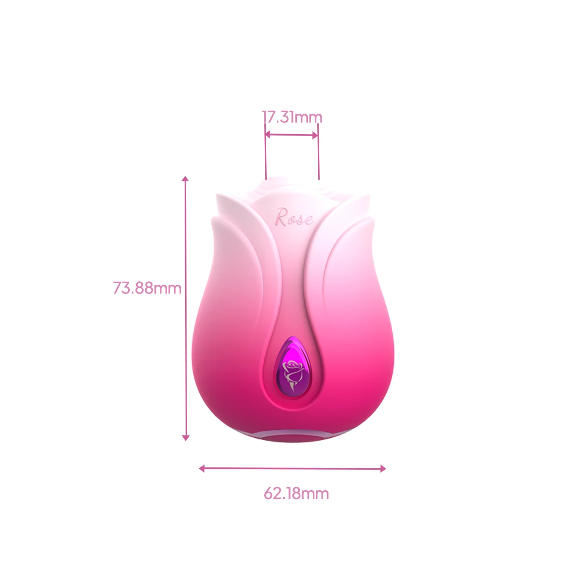 100% Safe Silicone Material Quiet 10 Suction Modes Rose Vibrator Stronger Suction Women Sex Toys
