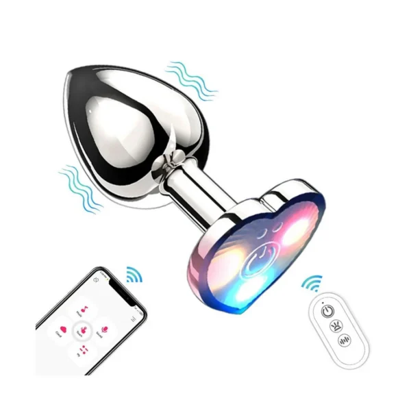 Anal Butt Plug Vibrator Wireless Remote Control Thrusting Prostate Massager for Woman and Man Pleasure