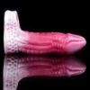 Dragon Cock Super Soft Sleeves Monster Colorful Silicon Animal Penis Sleeve for Men