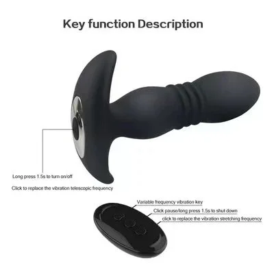 Anal Massager Vibrator Male Anal Plug for Woman Anal Plug Silicone for Men